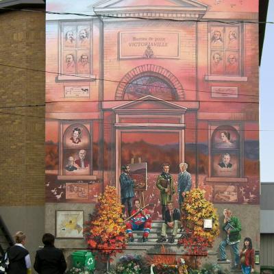 La Fresque des 150 ans de Victoriaville, <span>2011</span>