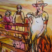 MRC de Montcalm - La Famille, Les Volailles d'Angèle de Saint-Esprit