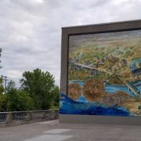 Fresque « des moulins » de Joliette